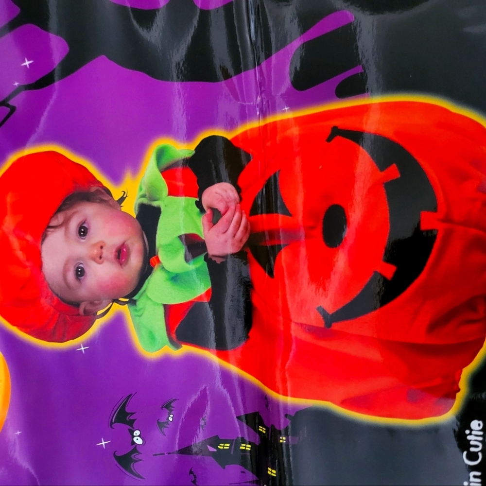 BOO! PUMPKIN COSTUME 12-24 MONTHS UNISEX NWT 🏷